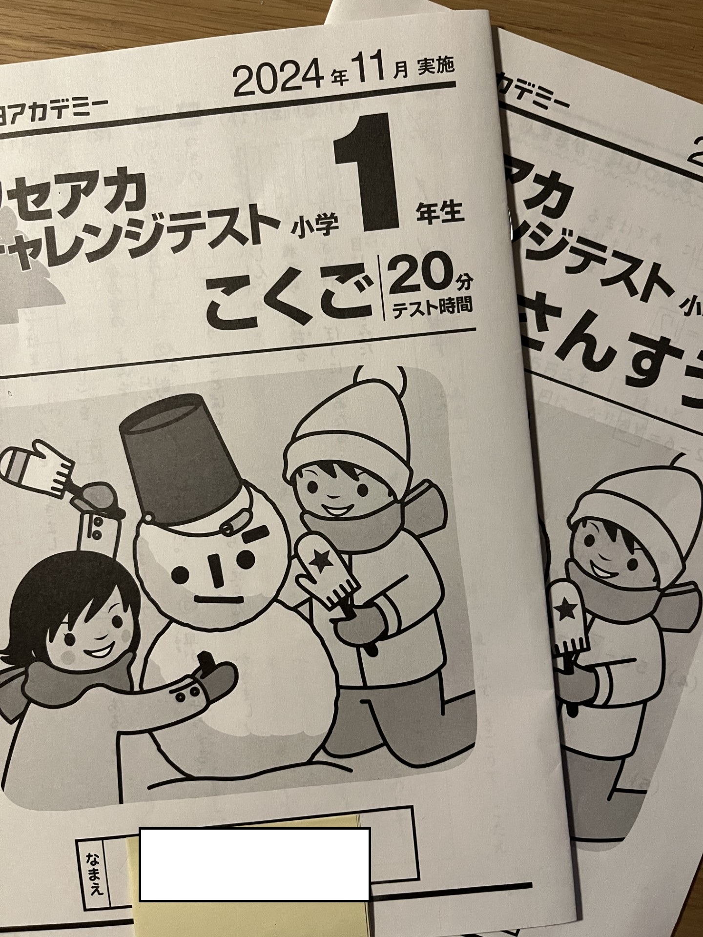 小学1年：【初挑戦】ワセアカチャレンジテスト 11月を受けてみた感想